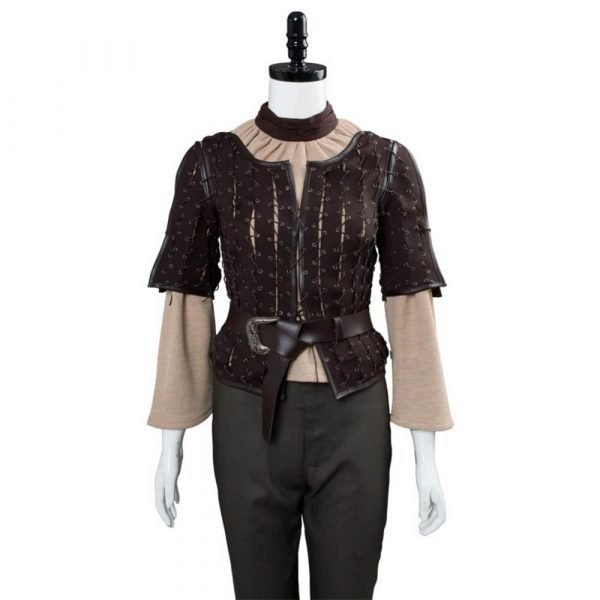 Arya Stark Cosplay Costume Adult Women Outfit Clothing Full Suit