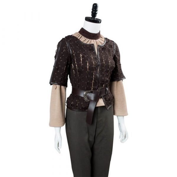 Arya Stark Cosplay Costume Adult Women Outfit Clothing Full Suit