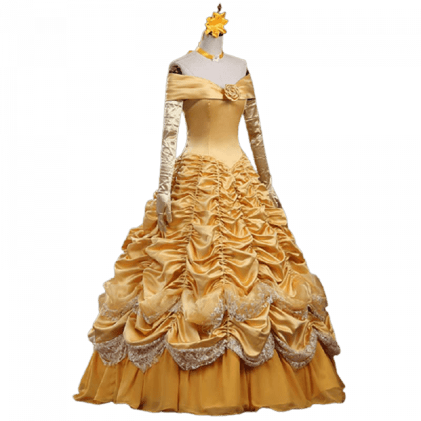 Princess Belle Dress (6)-6
