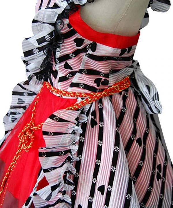 Tim Burton In Wonderland Alice’s Dress Cosplay Adult