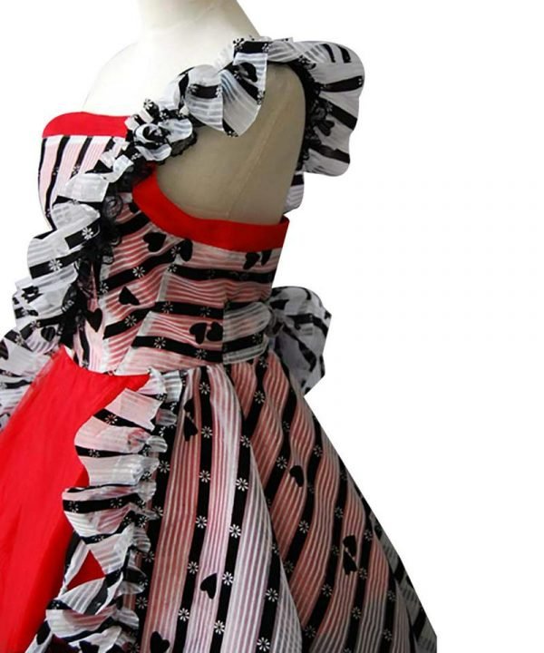 Tim Burton In Wonderland Alice’s Dress Cosplay Adult