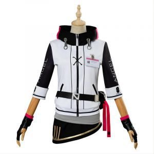 New Game Arknights EXUSIAI Cosplay Costume Women Sniper Angel Uniform