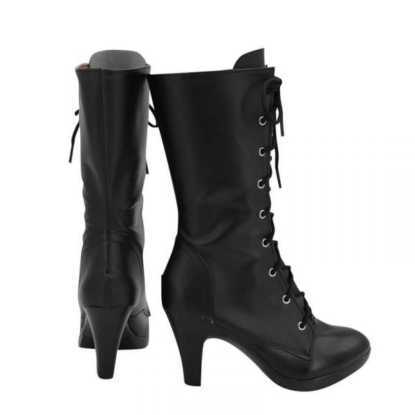 Final Fantasy VII Remake Tifa Cosplay Boots PU Leather Shoes