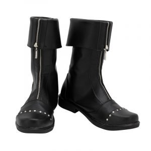 Cloud Strife Boots Cosplay Final Fantasy VII Cloud Strife Cosplay Boots Double Zipper Shoes