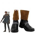 Star Cosplay Fallen Order Cal Kestis Boots PU Leather Shoes