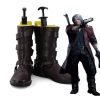 High Quality Dante Cosplay Boots Brown PU Shoes