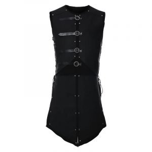 Elf Warrior Leather Armor Vest Female Cosplay Costume
