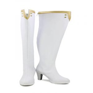 High Quality Fate Extella Link Cosplay Shoes Scathach Boots Shoesg