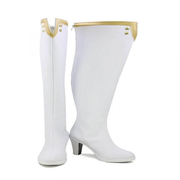 High Quality Fate Extella Link Cosplay Shoes Scathach Boots Shoesg
