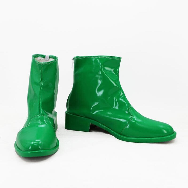 JOJO tardust Crusaders Noriaki Kakyoin Green Cosplay Boots