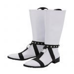 JoJo’s Bizarre Adventure GUIDO MISTA Cosplay Boots White Shoes High Heel Shoes