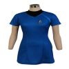 Fast delivery Star Costume Trek Into Darkness Fleet Uhura Cosplay Blue Dress Uniform Suit