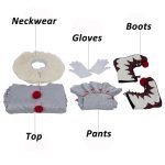 Pennywise Clown Stephen King It Cosplay Costume (1)