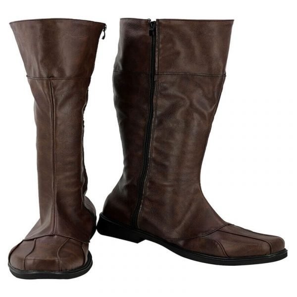 Malcolm Rhino Cosplay Boots Shoes PU Leather Shoes