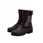 Final Fantasy VII Remake Aerith Gainsborough Cosplay Boots PU Leather Shoes