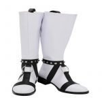 JoJo’s Bizarre Adventure GUIDO MISTA Cosplay Boots White Shoes High Heel Shoes