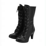 Final Fantasy VII Remake Tifa Cosplay Boots PU Leather Shoes