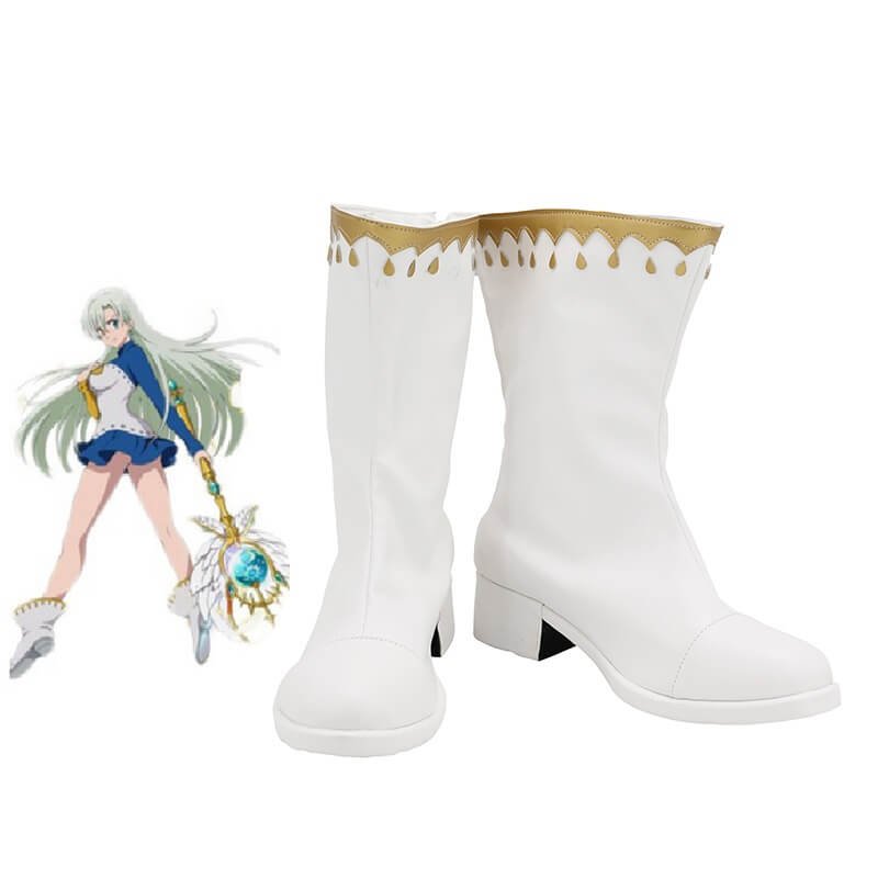 The Seven Deadly Sins Elizabeth Liones Cosplay Shoes Boots