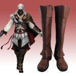 Custom Made Assasin’s Creed 2 Ezio Auditore Cosplay Boot (4)