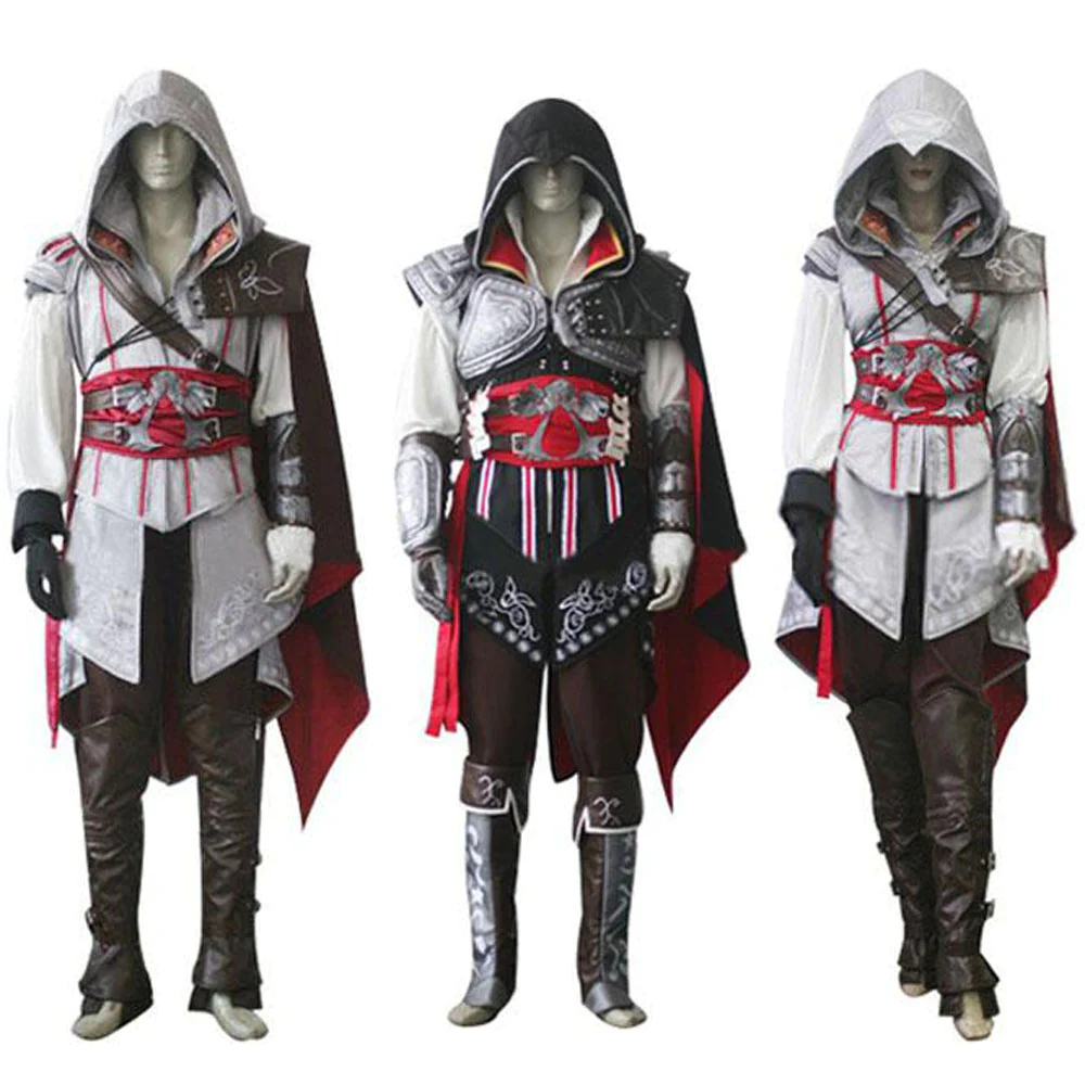 Customize Assassin's Creed 2 Ezio Auditore Cosplay Costume Outfit