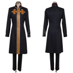 Custom Made Anime JOJO’s Bizarre Adventure Enrico Pucci Cosplay Costume (1)
