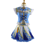 Custom Made Aikatsu! Hoshimiya Ichigo Cosplay Kiriya Aoi Shibuki Ran Dress Costume for Women