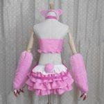 Custom Made Super Sonico Pink Bear Gloomy Racing Gk Ver Cosplay Costume (1)