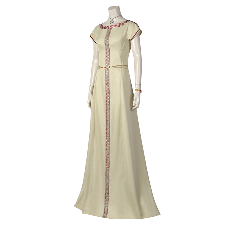 Custom House of the Dragon Princess Rhaenyra Targaryen Yellow Dress (7)