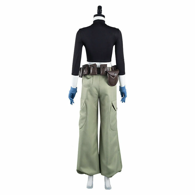Kim Possible Costume Adults Halloween Cosplay Outfit (2)