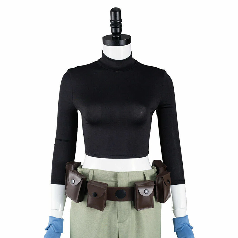Kim Possible Costume Adults Halloween Cosplay Outfit (5)