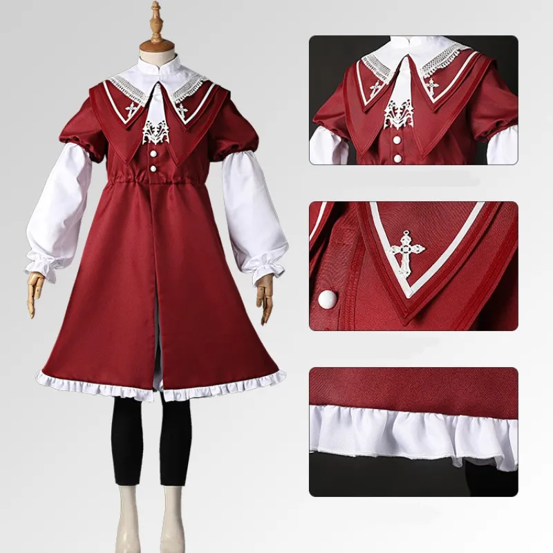 Joshua Rosfield Cosplay Costumes Final Fantasy XVI Red Suits