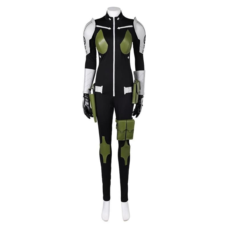 Custom Made Anime Kaiju No.8 Mina Ashiro Cosplay Costume Jumpsuit