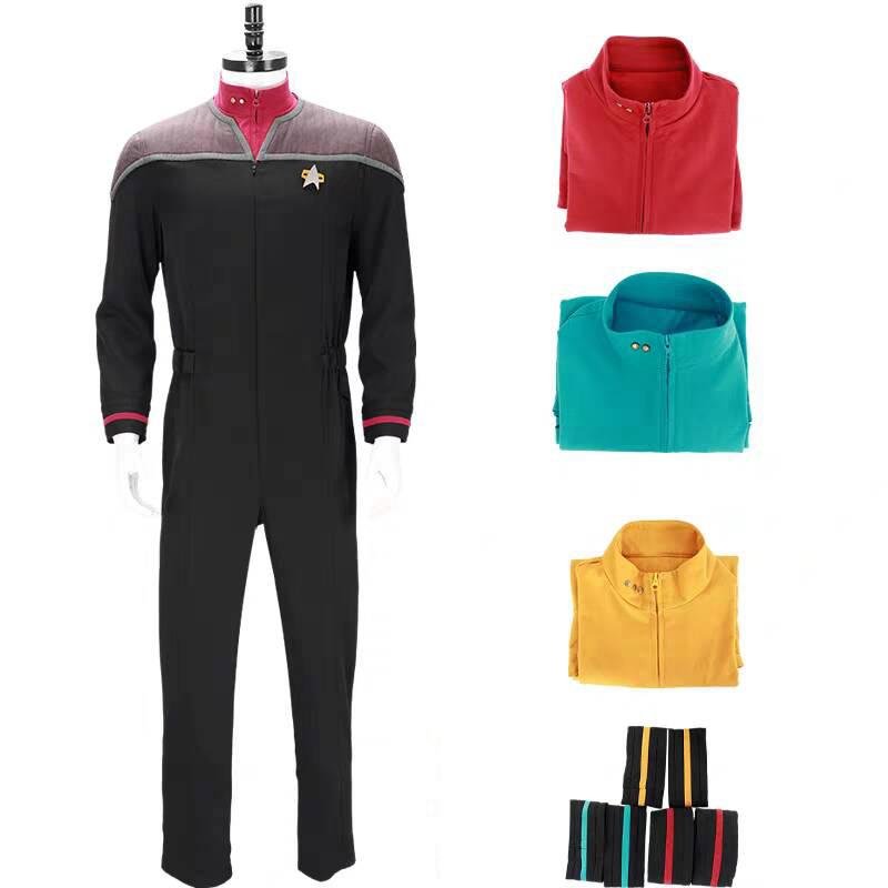 Custom Made Star Trek Voyager Command Uniform Costume for Adult