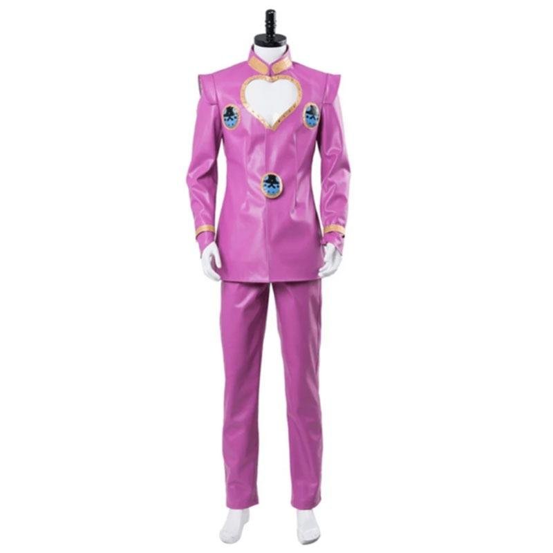 Custom Made JoJo’s Bizarre Adventure Giorno Giovanna Cosplay Costume (1)