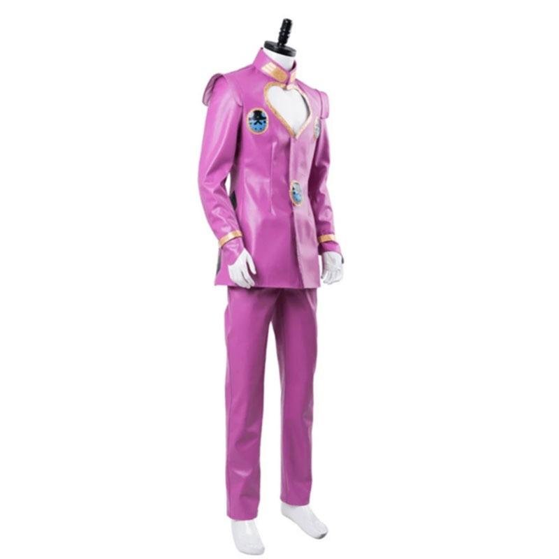 Custom Made JoJo’s Bizarre Adventure Giorno Giovanna Cosplay Costume (3)