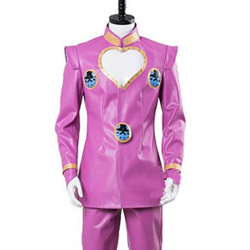 Custom Made JoJo’s Bizarre Adventure Giorno Giovanna Cosplay Costume (4)