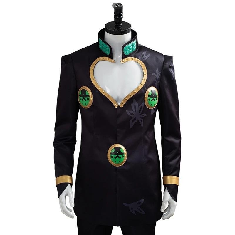 Custom Made JoJos Bizarre Adventure Golden Wind Giorno Giovanna Cosplay Costume (1)