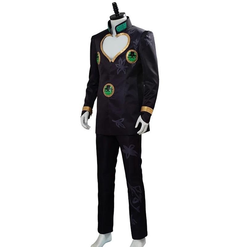 Custom Made JoJos Bizarre Adventure Golden Wind Giorno Giovanna Cosplay Costume (3)