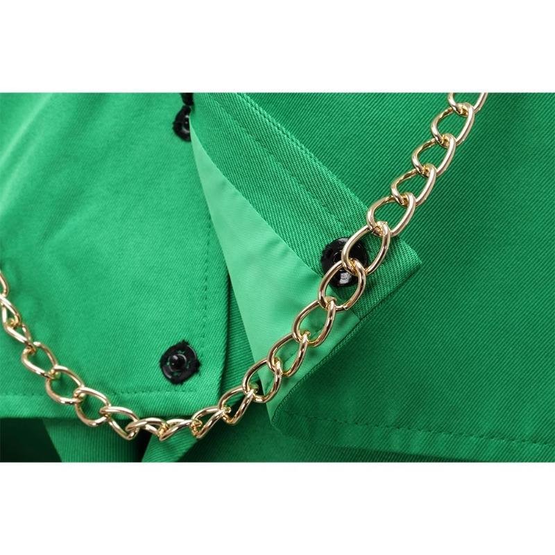 Custom Made Movie Dr. Victor Doctor Von Downy Doom Evil Cosplay Costume Green (7)