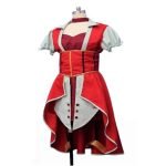 Custom Made Anime Yu Gi Oh 5D’s Izayoi Aki Akiza Izinski Yugi Muto Battle Cosplay Costume (1)