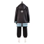 Custom Made Fire Force Season 3 Shinra Kusakabe Cosplay Costume (1)