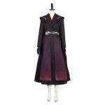 Custom Made Princess Rhaenyra Cosplay Costume Dark Red Robe Cloak (1)