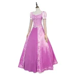 Custom Made Anime Tangled Princess Rapunzel Dress Cosplay Costume (1)