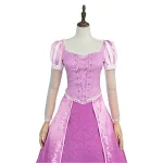Custom Made Anime Tangled Princess Rapunzel Dress Cosplay Costume (1)