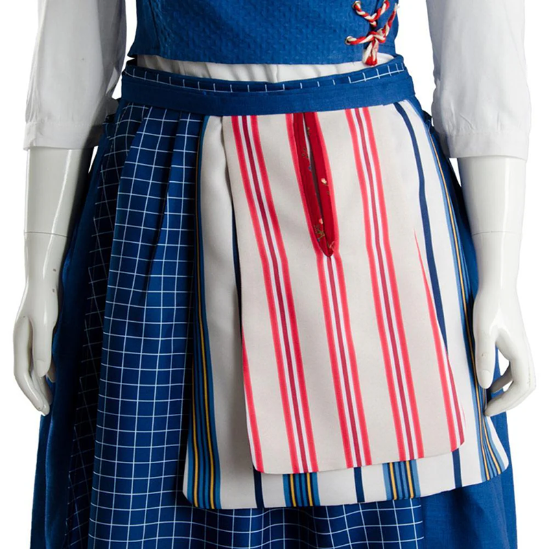 Custom Made Beauty And The Beast Belle Emma Watson Maid Dress Suits (7)