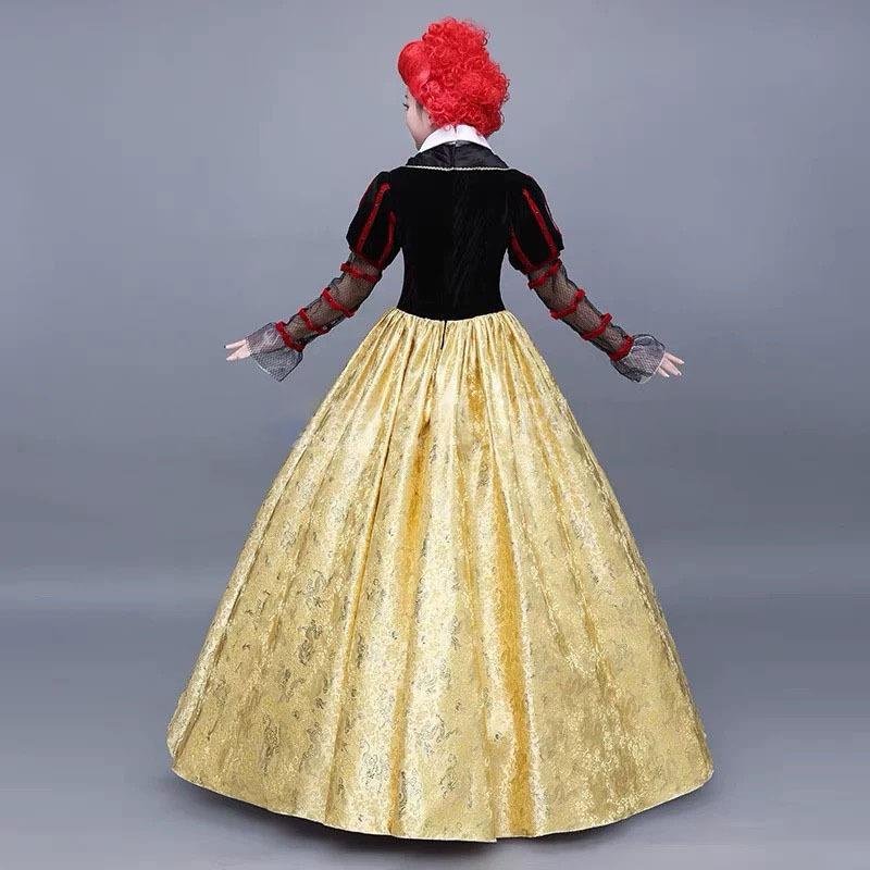 Custom Made Custom Made Alice Dress The Red Queen Costume Dress (2)