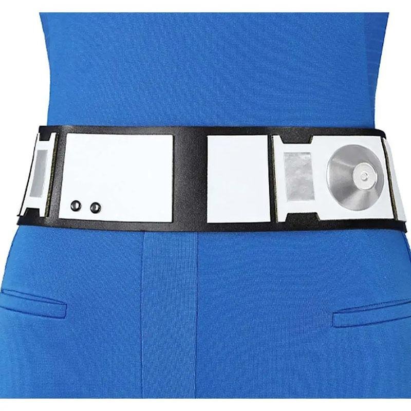 Custom Made Fantastic Four Cosplay Costume First Steps Blue Jumpsuit (4)