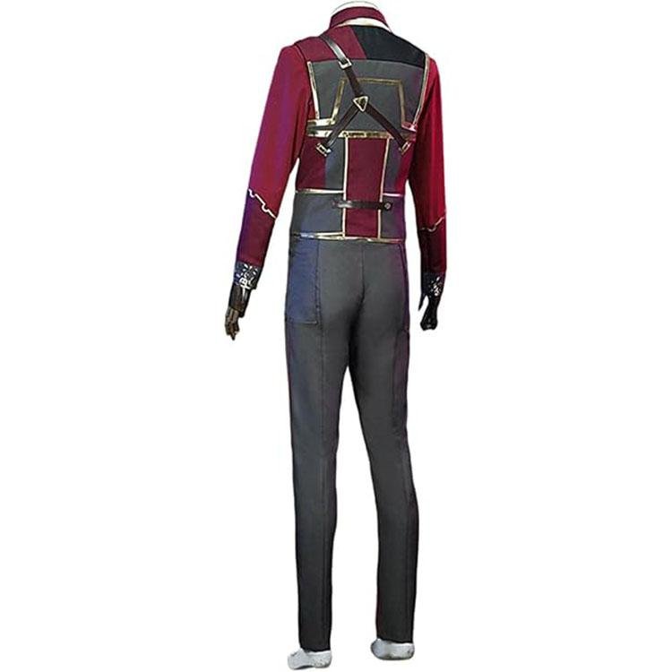 Custom Made League of Legends Arcane Viktor Ekko Silco Tenue Cosplay Costume (3)