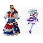 Custom Made Puripara Prism Paradise Reona Dorothy Cosplay Dress (1)