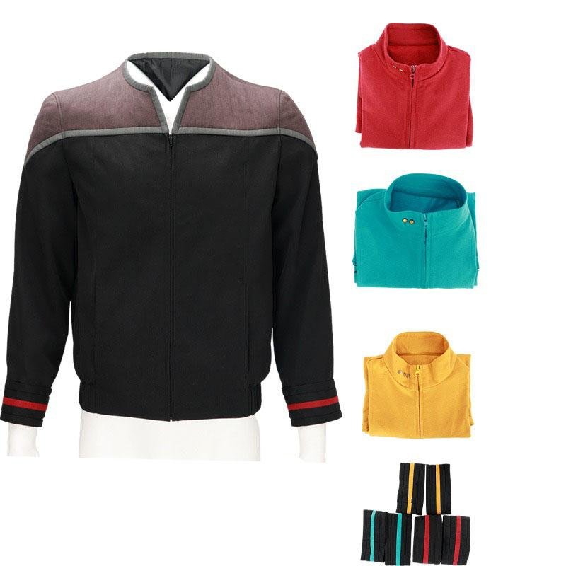 Custom Made Star Trek Nemesis Captain Cosplay Costume For Halloween (1-1)